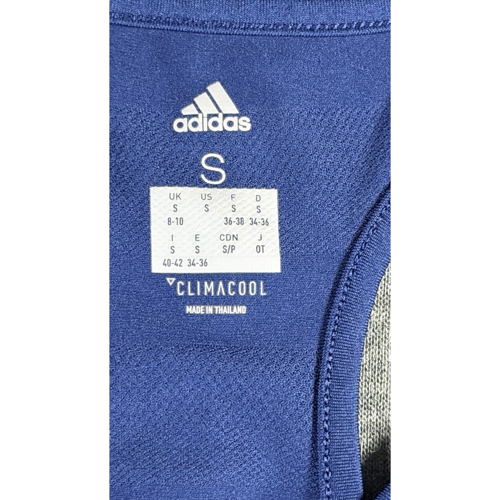 Adidas Team 19 ClimaCool Women's Racerback Tank Navy Paw Print Size S DY8869 - Picture 5 of 5